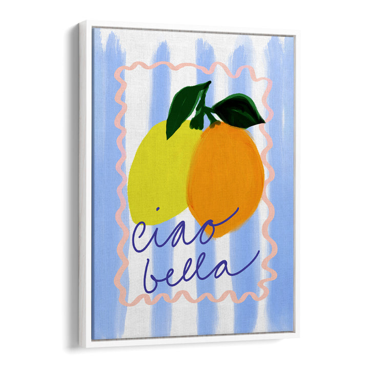 Bright and stylish CIAO BELLA NO I, KITCHEN POSTERS featuring vibrant lemons, perfect for enhancing your kitchen decor.