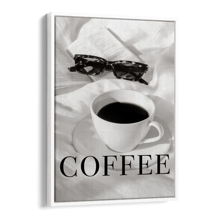 Cozy COFFEE IN BED, BAR & CAFE ART piece, perfect for coffee lovers to enhance their space.