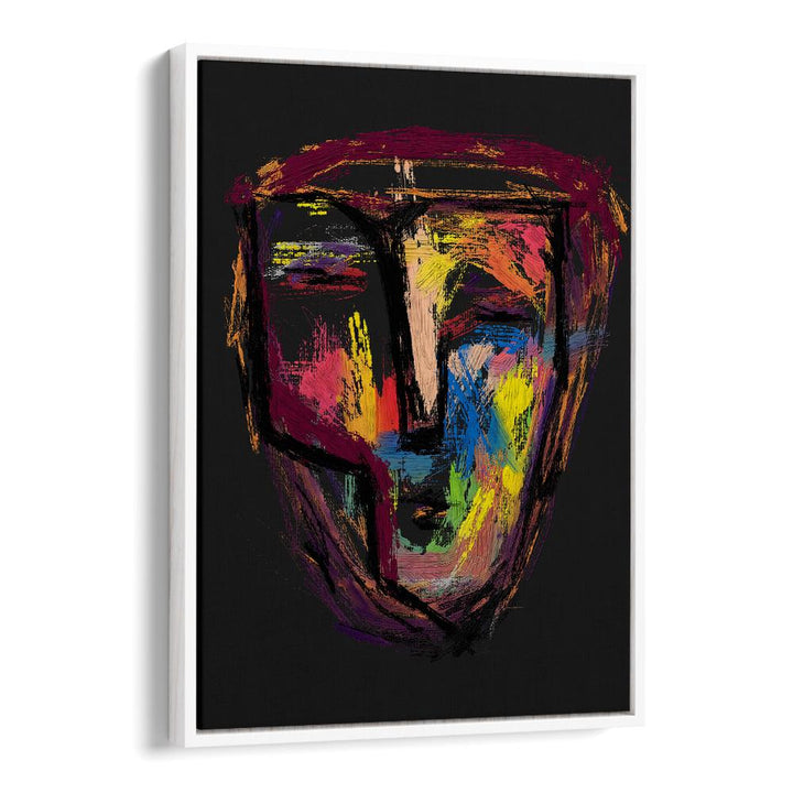 COLORFUL ABSTRACT FACE