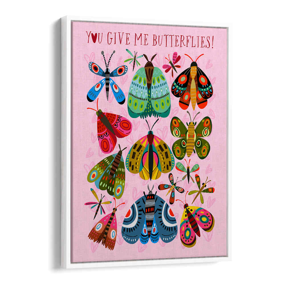 COLORFUL BUTTERFLY SYMPHONY , QUOTES & TYPOGRAPHY POSTERS