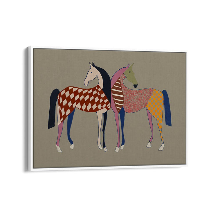 COLORFUL PATTERNED HORSES