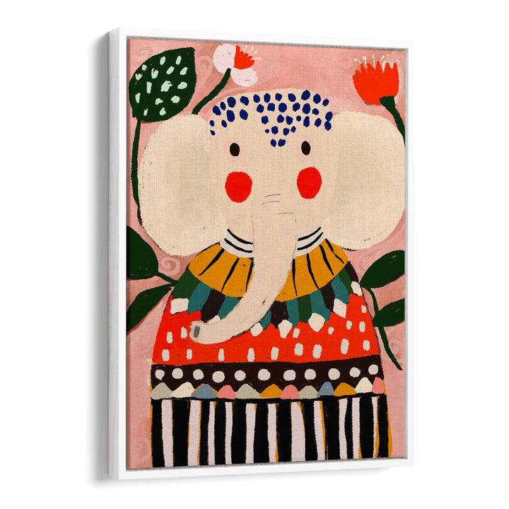 COLORFUL WHIMSICAL ELEPHANT
