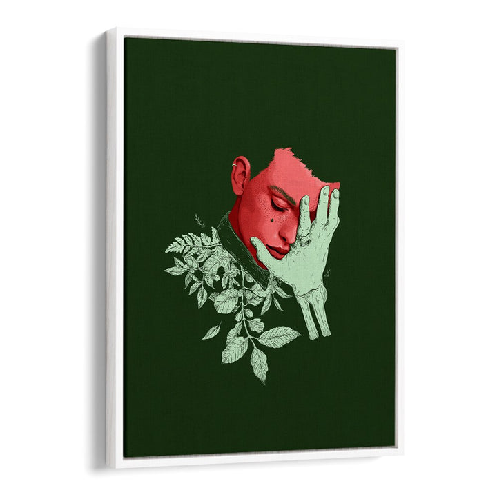 CONTEMPLATIVE BOTANICAL PORTRAIT