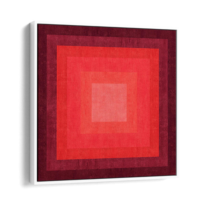 CRIMSON CONCENTRIC , GEOMETRIC ART PRINTS