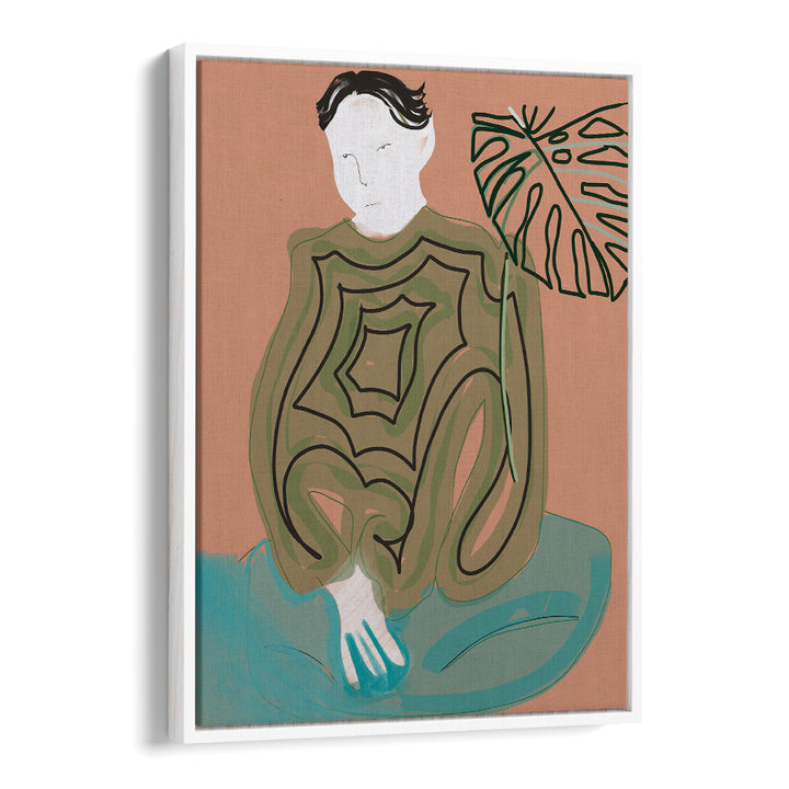 Elegant DORIS, PORTRAITS artwork showcasing unique figurative illustrations for a refined aesthetic. Perfect for enhancing decor.