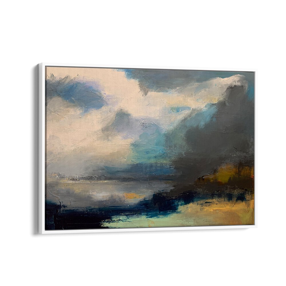 Transform your space with DRAMATIC CLOUDY SKY, LANDSCAPE PAINTINGS, showcasing serene colors and abstract beauty.
