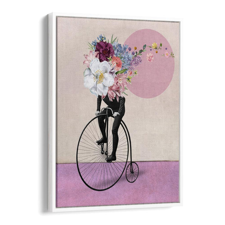FLOWER HEAD PENNY FARTHING