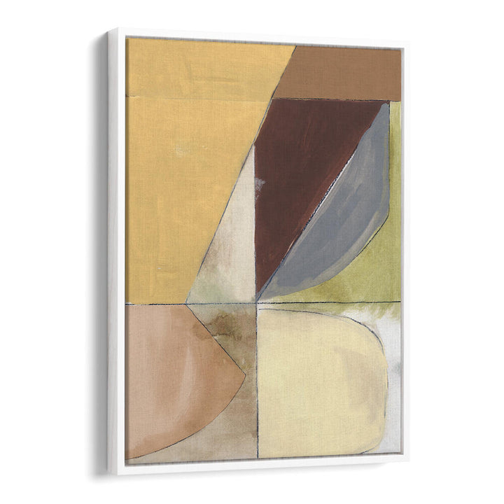 DUSTY PINK YELLOW ABSTRACT II , ABSTRACT PAINTINGS