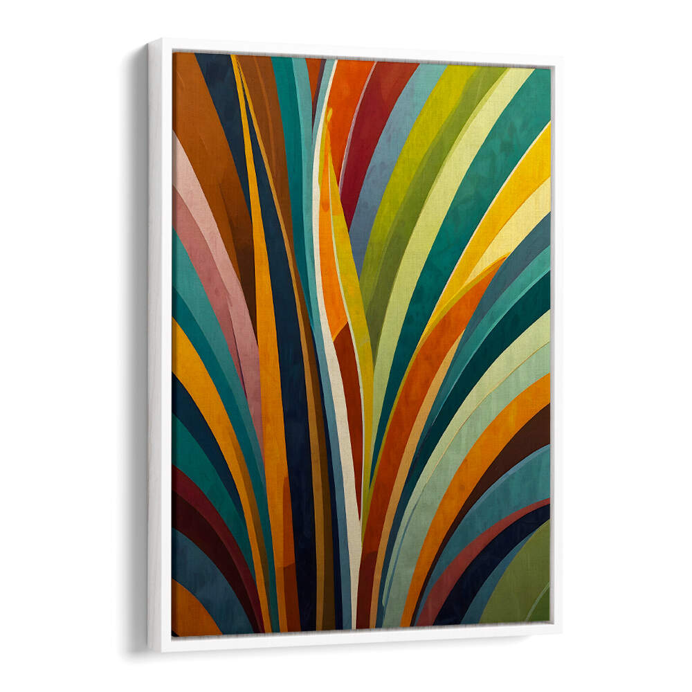 DANCING STRIPES IN COLOR , ORGANIC FORMS