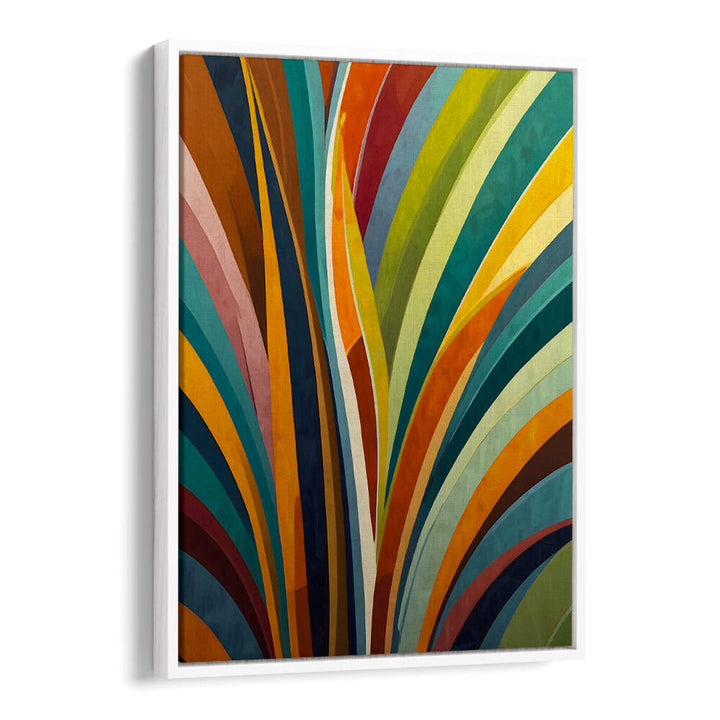 DANCING STRIPES IN COLOR , ORGANIC FORMS