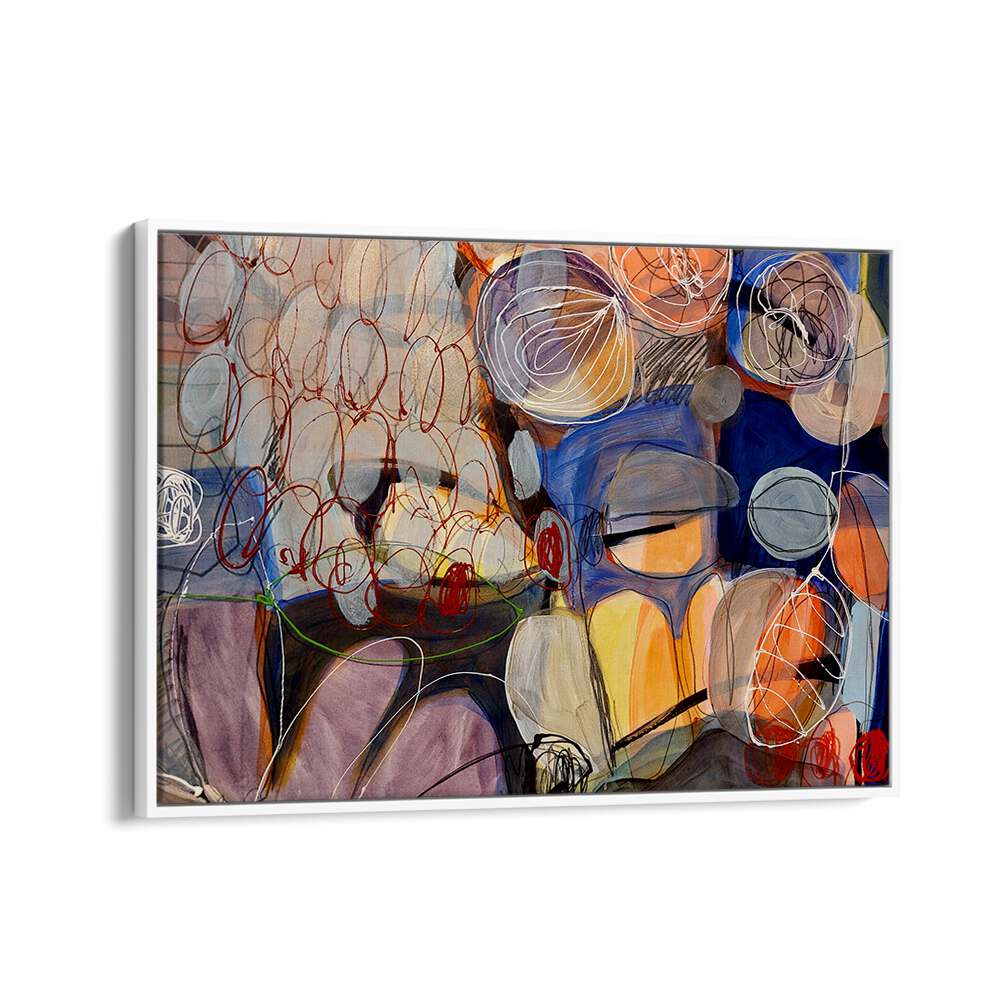 Vibrant colors and dynamic strokes define the DEAR DIARY III, ABSTRACT PAINTINGS collection, perfect for modern decor.