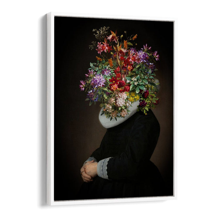 ELEGANT BAROQUE FLORAL HEAD