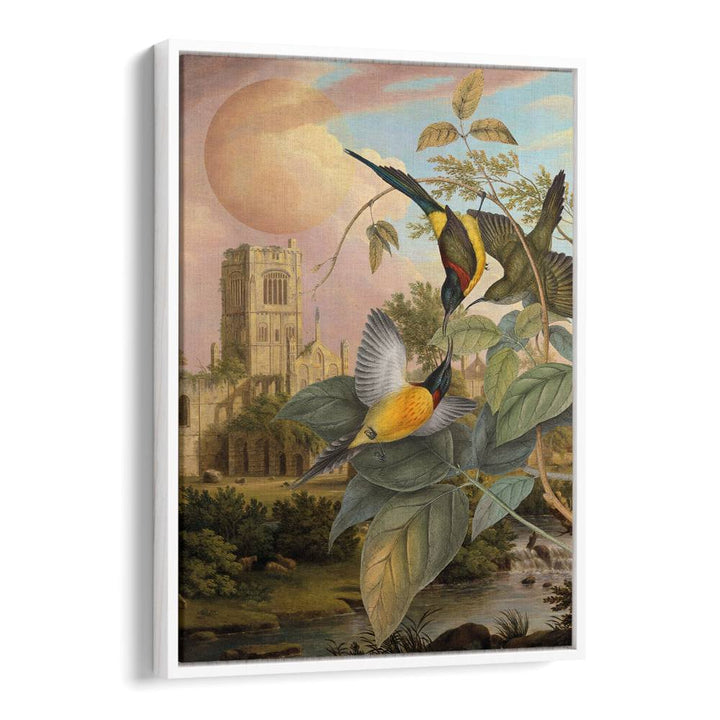 EXOTIC BIRDS PASTEL MOON