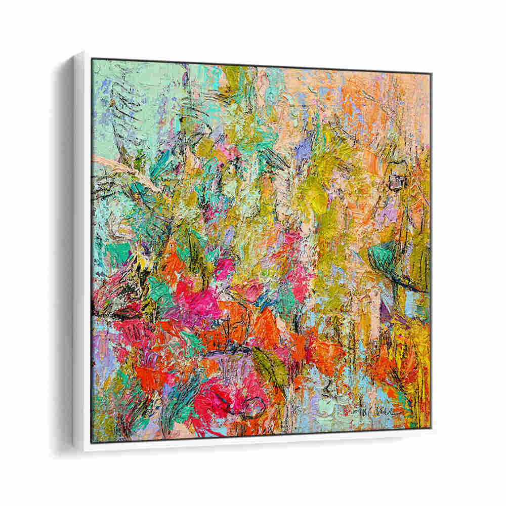EXPRESSIONIST COLORFUL ABSTRACT V , ABSTRACT PAINTINGS