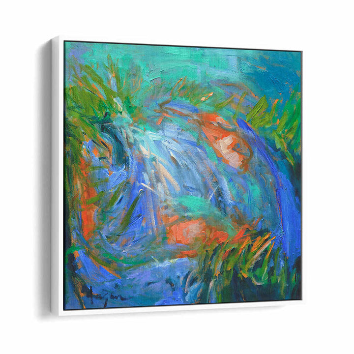EXPRESSIONIST COLORFUL ABSTRACT VI , ABSTRACT PAINTINGS