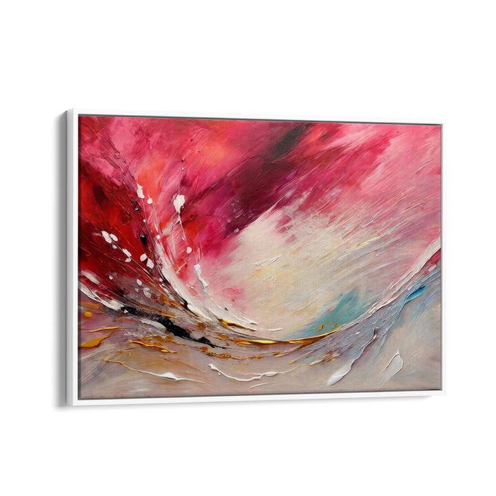 Vibrant swirl of colors in ENERGY MEETS EMOTION, ABSTRACT PAINTINGS, perfect for enhancing your living space.