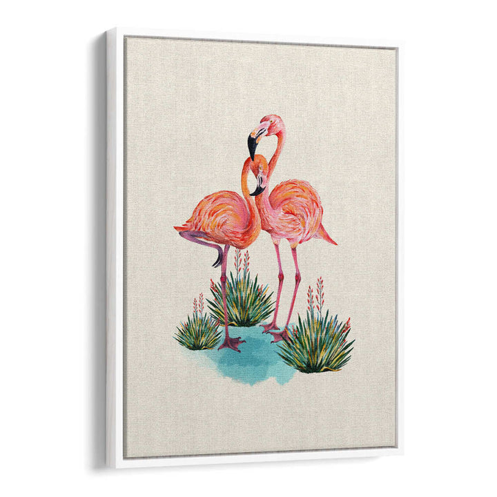 FLAMINGO , ANIMAL PAINTINGS