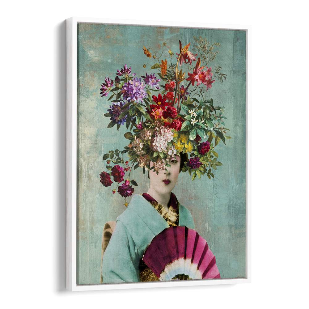 FLORAL GEISHA PORTRAIT