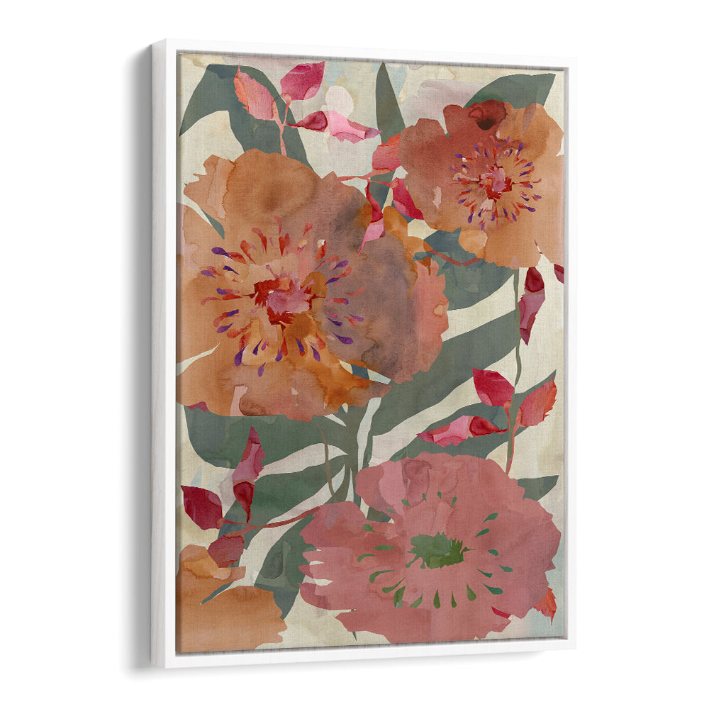 Vibrant FREE SPIRIT FLORALS I, FLORAL FLOWER PAINTINGS, showcasing elegance and artistic beauty for any space.