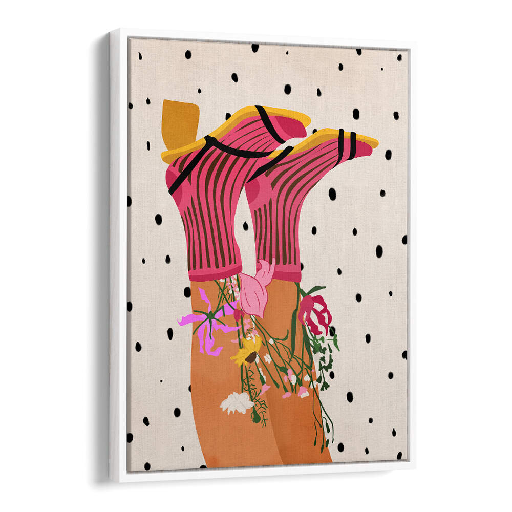 FLORAL STEP DELIGHT , FASHION POSTERS