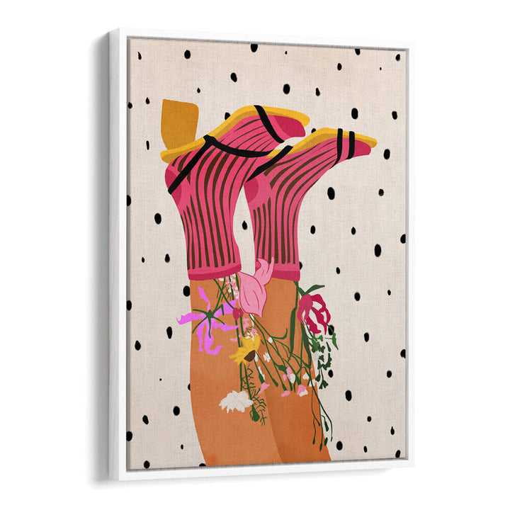 FLORAL STEP DELIGHT , FASHION POSTERS