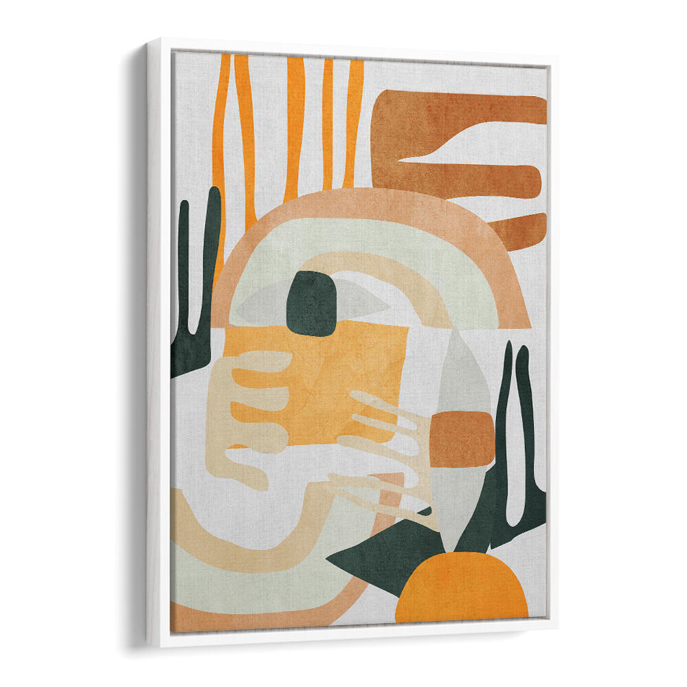 GEOMETRIC SHAPES ABSTRACT HARMONY , BOHO ART PAINTINGS