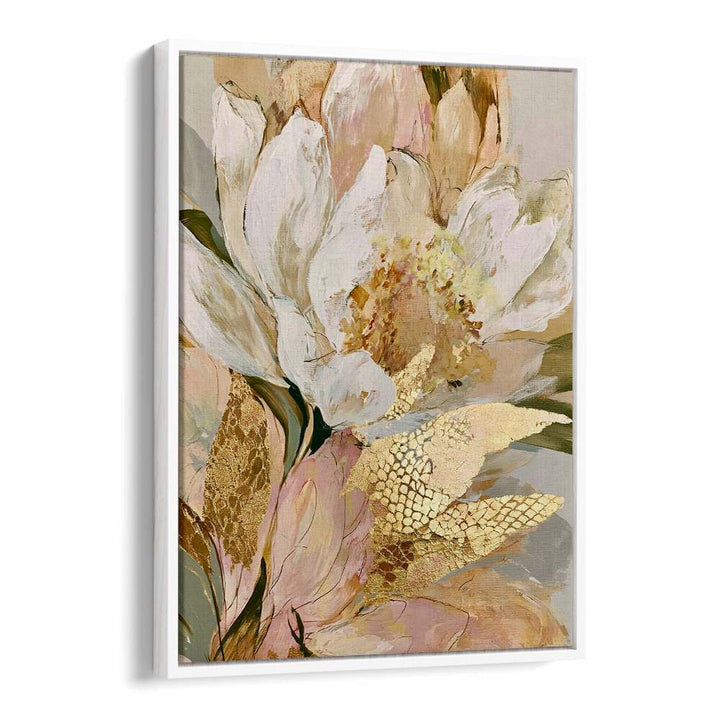 GOLDEN FLORAL ABSTRACTION