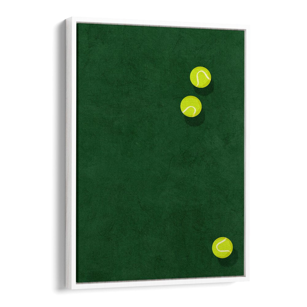 GREEN COURT TENNIS BALLS