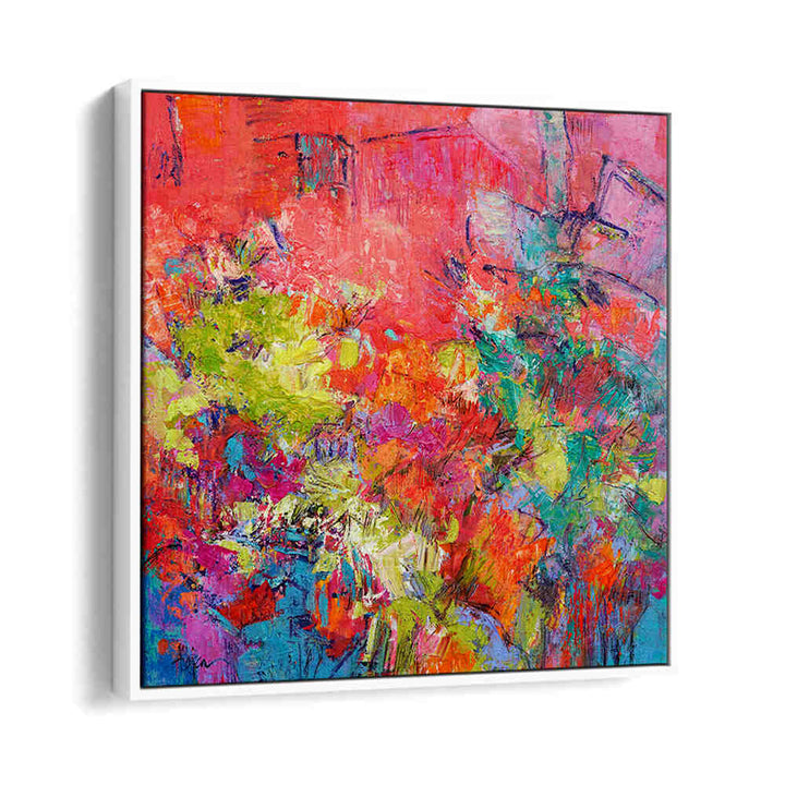 HAPPINESS SPROUTING , ABSTRACT PAINTINGS