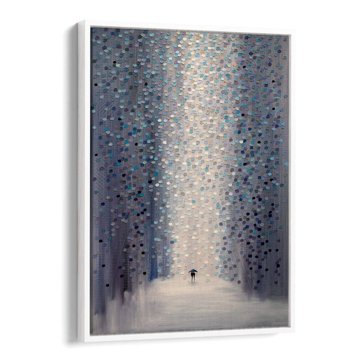 HAZY RAIN , MODERN IMPRESSIONISM PAINTINGS
