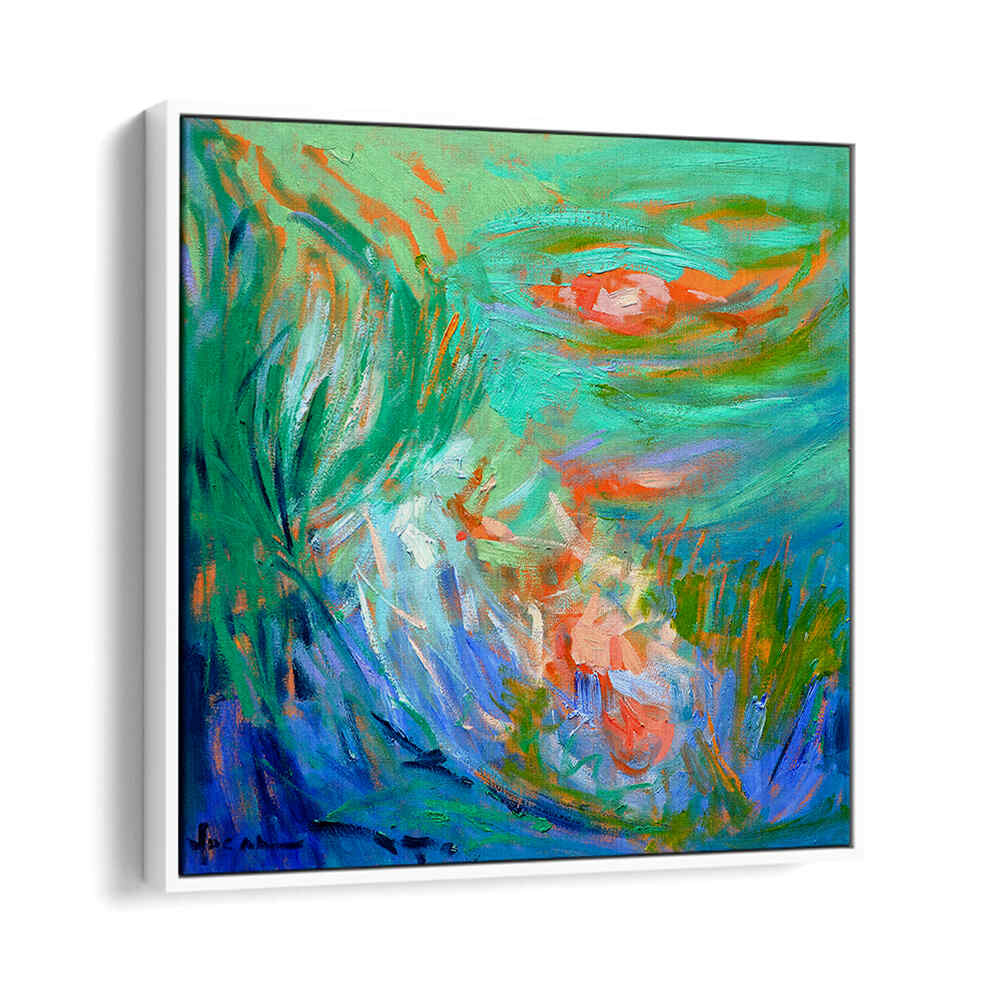 KOI SERENITY, ABSTRACT PAINTINGS