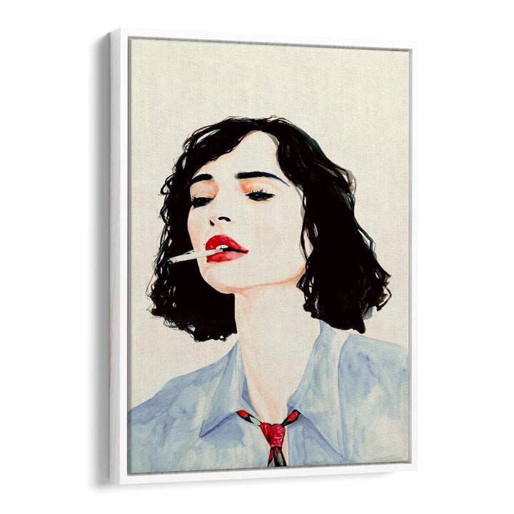 Stylish portrait showcasing sophistication, inspired by LE RÊVE FRANÇAIS, FASHION POSTERS for elegant decor.