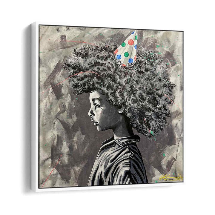 LIFE IS A PARTY INVITE YOURSELF , POP ART PAINTINGS