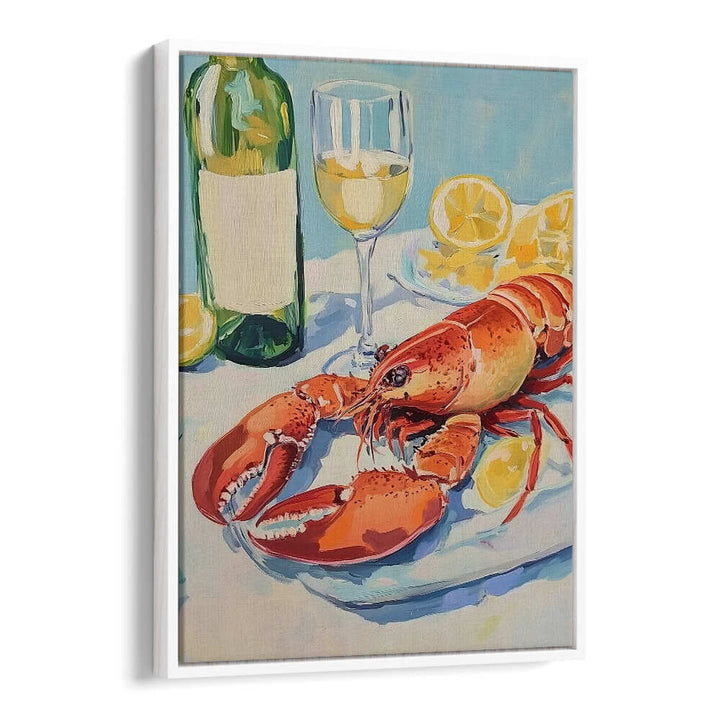 LOBSTER AND WINE , KITCHEN POSTERS