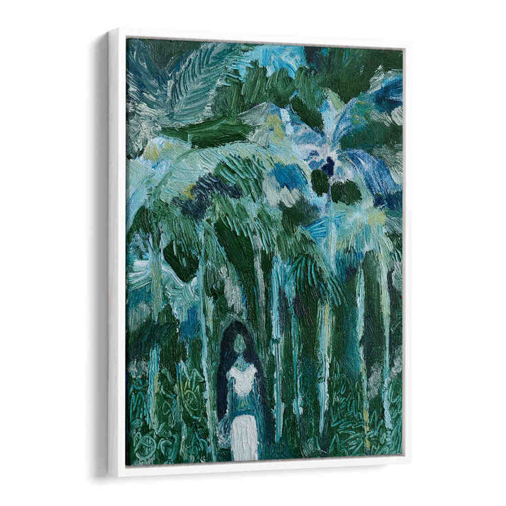 LOCAL IN TROPICAL FOREST , FLORAL FLOWER PAINTINGS