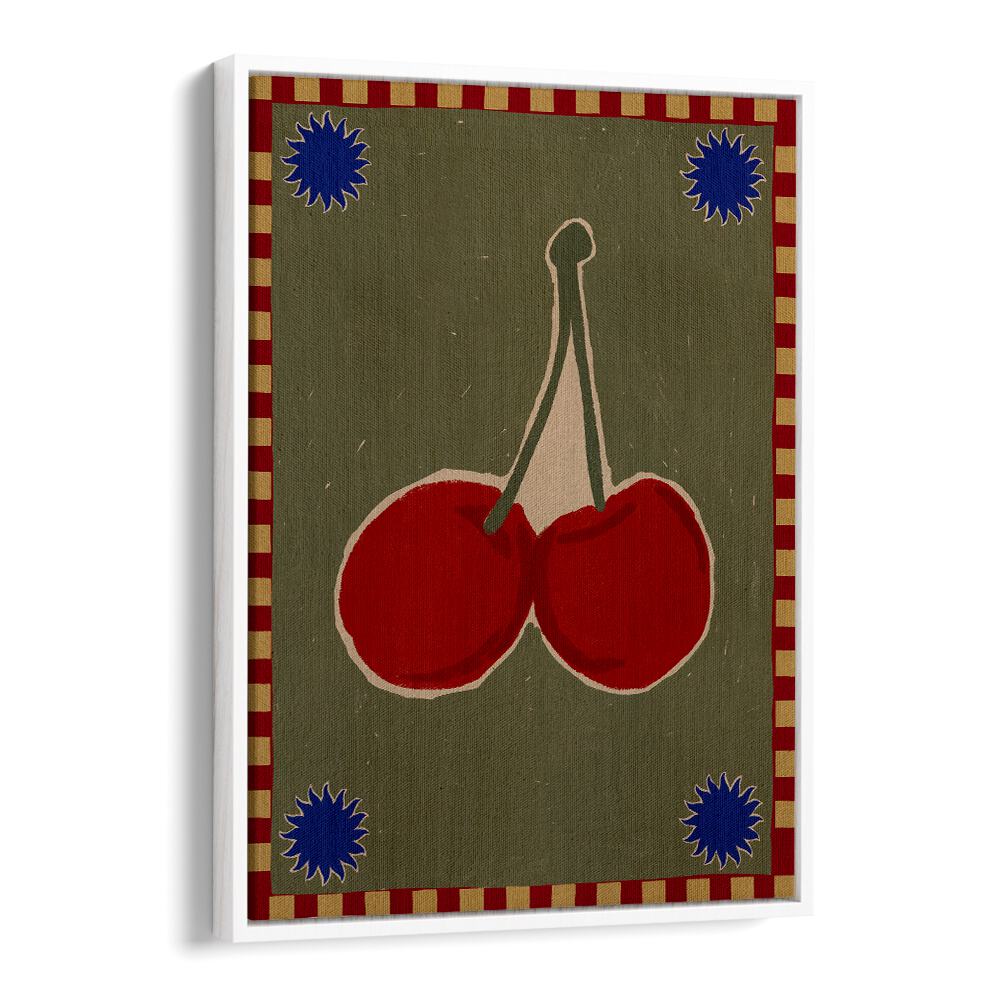 LUSH DUO, KITCHEN POSTERS featuring vibrant cherry art, perfect for adding style to your kitchen decor.