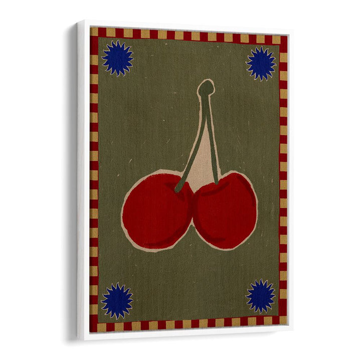 LUSH DUO, KITCHEN POSTERS featuring vibrant cherry art, perfect for adding style to your kitchen decor.