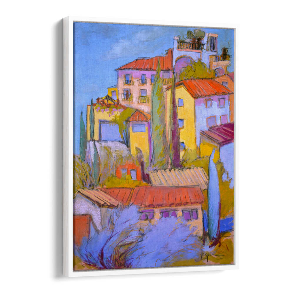 MEDITERRANEAN HUES , ABSTRACT PAINTINGS