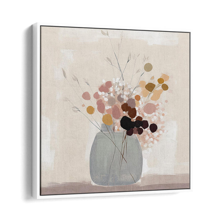 MUTED BLOOMS , FLORAL FLOWER PAINTINGS