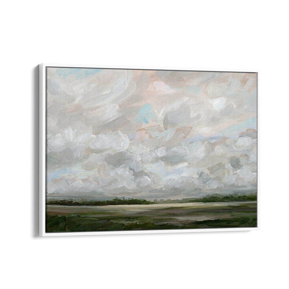 Muted Prairie, abstract paintings showcasing serene landscapes, perfect for enhancing your home decor.