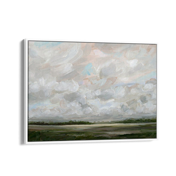 Muted Prairie, abstract paintings showcasing serene landscapes, perfect for enhancing your home decor.