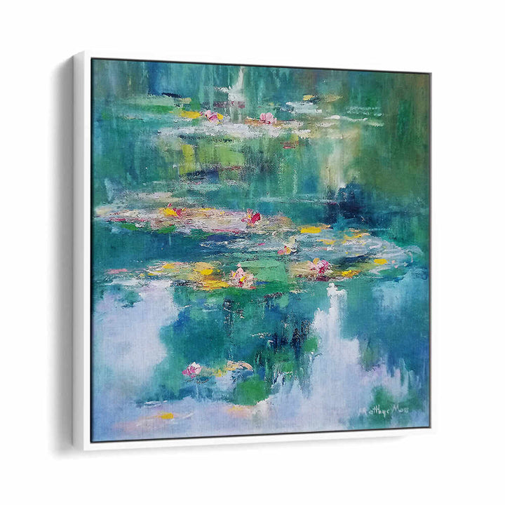 MYSTIC LILIES , FLORAL FLOWER PAINTINGS