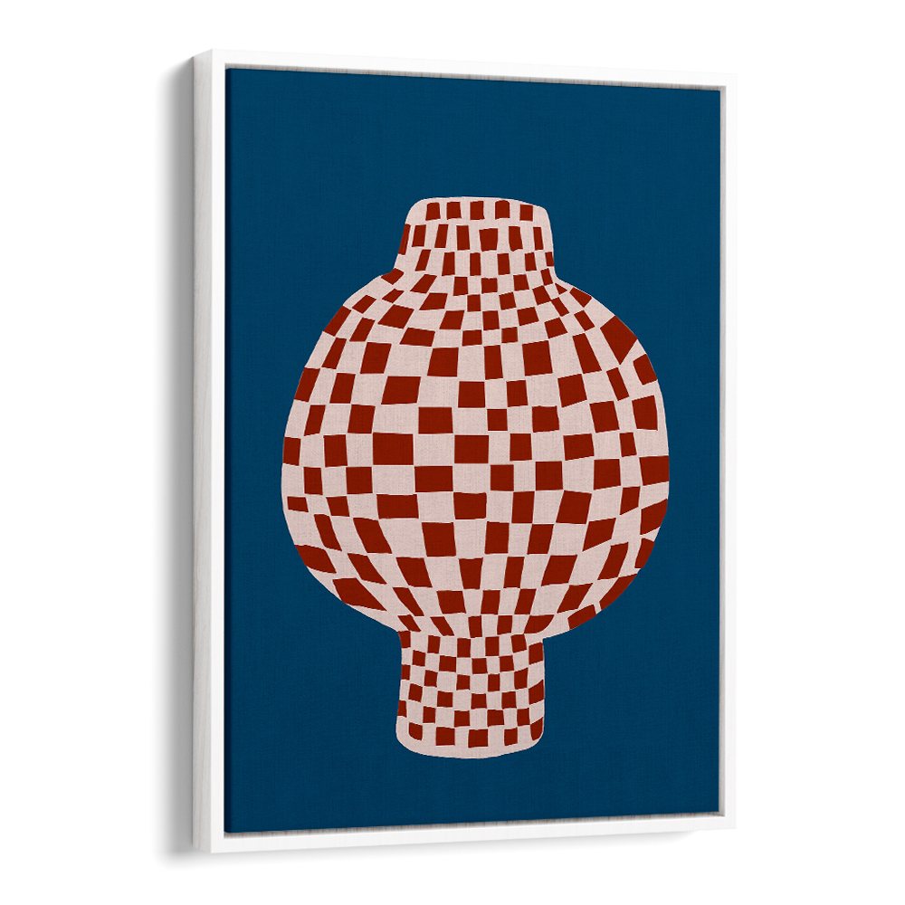 OPTICAL CHECKERED VASE