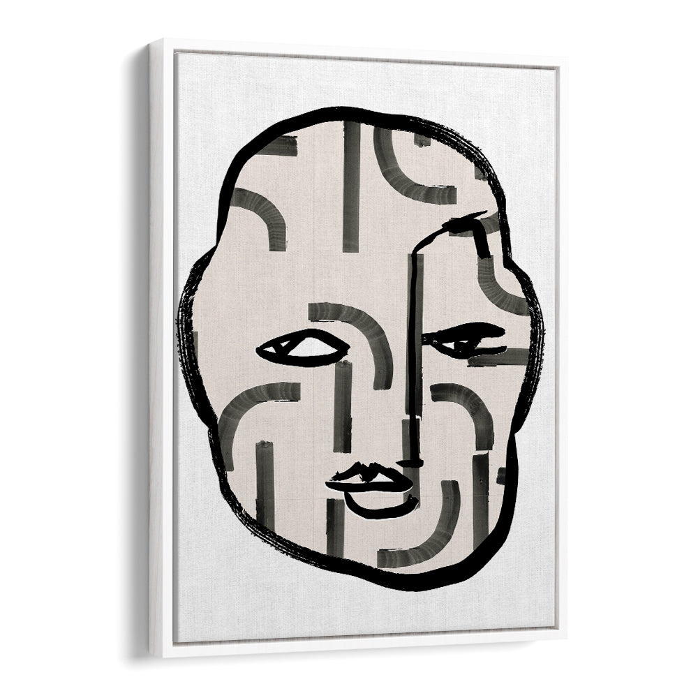 Stylish PATTERN HEAD II, PORTRAITS artwork featuring modern illustrations, perfect for enhancing creative spaces.