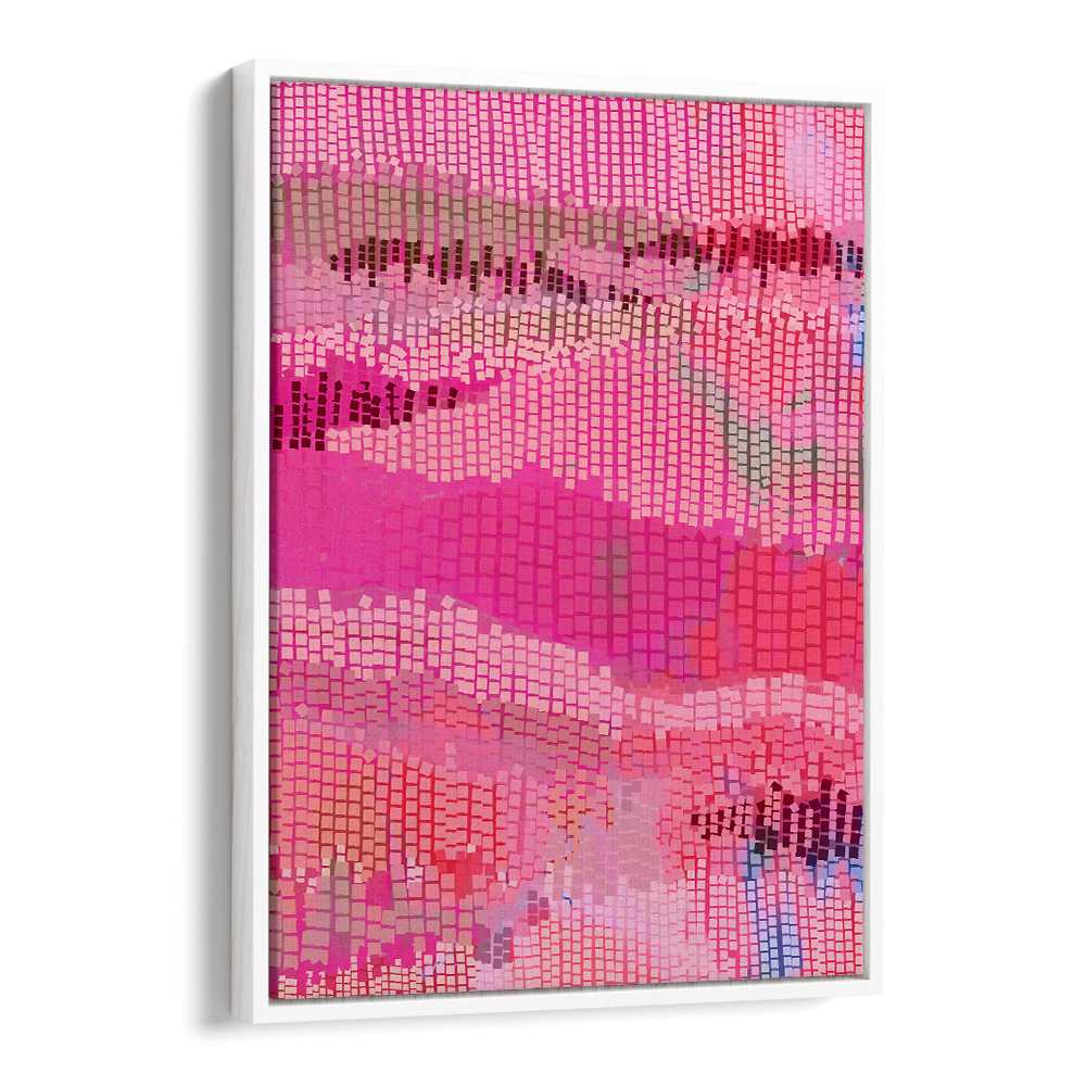 PINK PIXELATED ABSTRACT