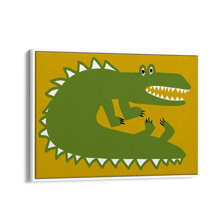 PLAYFUL GREEN ALLIGATOR