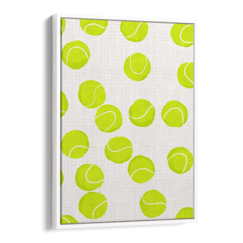 PLAYFUL TENNIS BALLS PATTERN