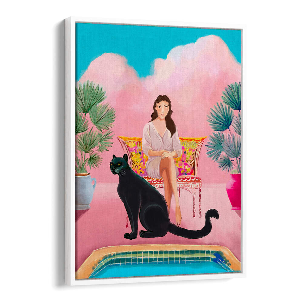 POOLSIDE BLISS , PORTRAITS & FIGURATIVE ILLUSTRATIONS