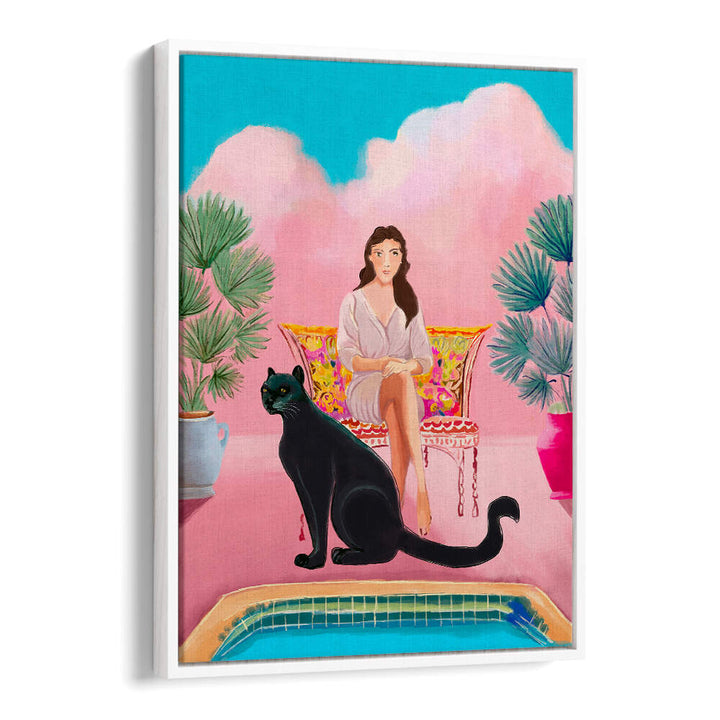 POOLSIDE BLISS , PORTRAITS & FIGURATIVE ILLUSTRATIONS