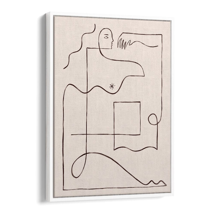 Stylish PUZZLE, LINE ART PAINTINGS featuring abstract designs to enhance cognitive skills and entertain.
